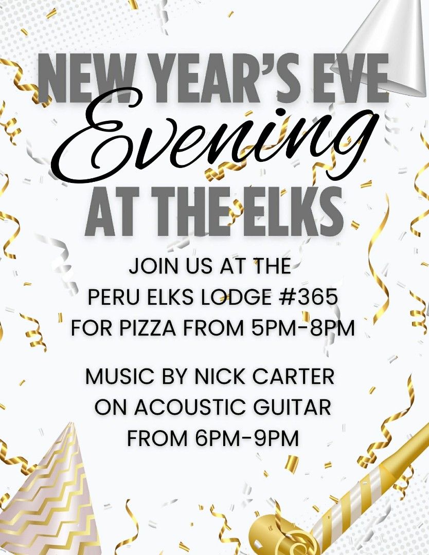 New Year's Eve Evening at the Elks